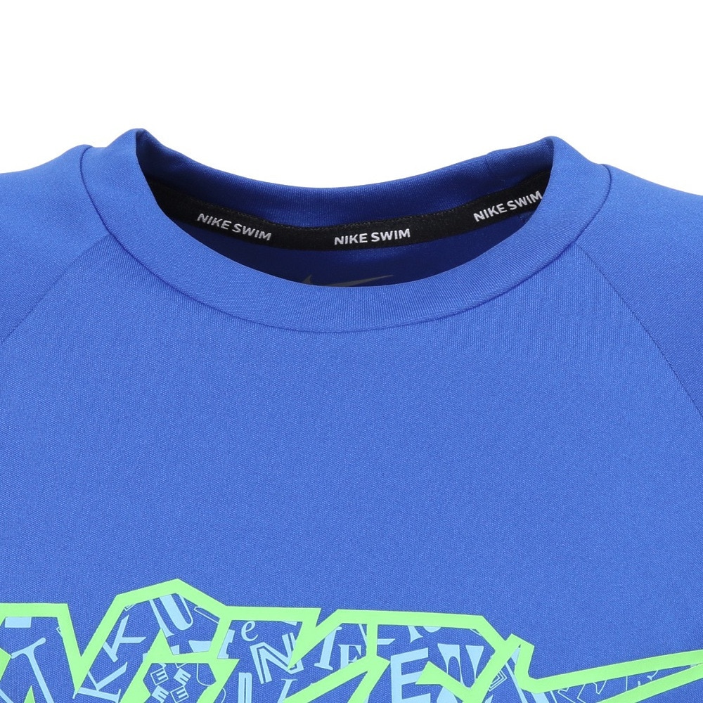 ナイキ（NIKE）（キッズ）ジュニア ラッシュガード ジャンブル半袖 ハイドロガード 130～160cm NESSE831-N494