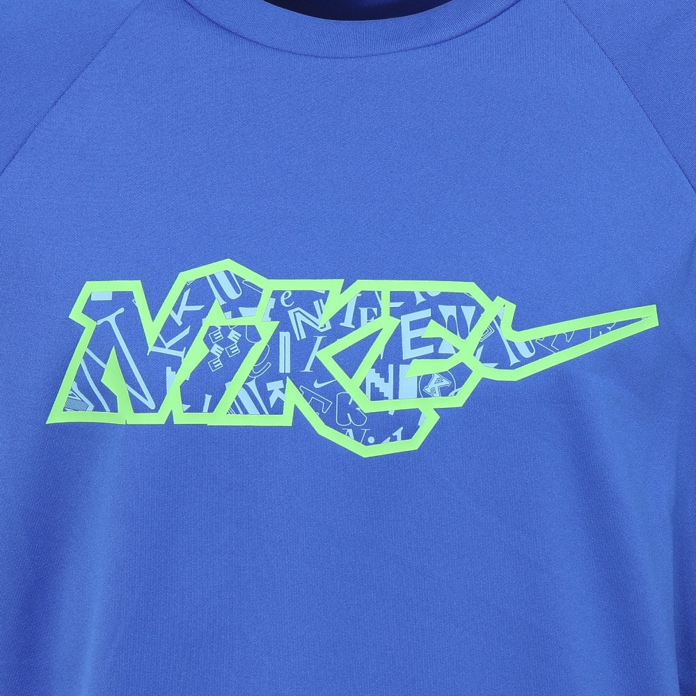 ナイキ（NIKE）（キッズ）ジュニア ラッシュガード ジャンブル半袖 ハイドロガード 130～160cm NESSE831-N494