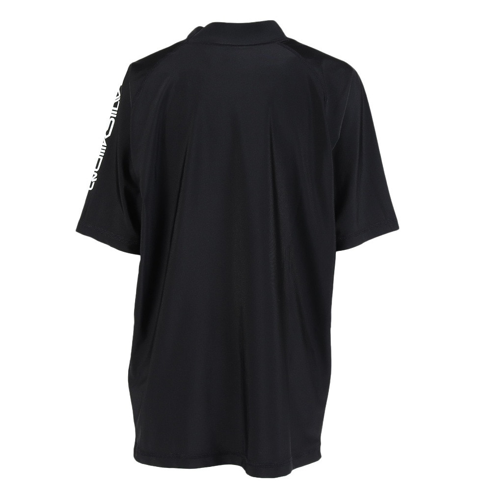 クイックシルバー（Quiksilver）（キッズ）ジュニア 男の子 水着 ラッシュガード 半袖 UVカット 速乾 ALL TIME SR YOUTH 24SP KLY241022 BLK