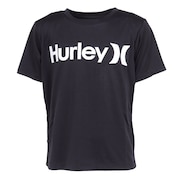(キッズ)ジュニア ラッシュガード 半袖 ONE AND ONLY Tシャツ BRG2331001-BLK