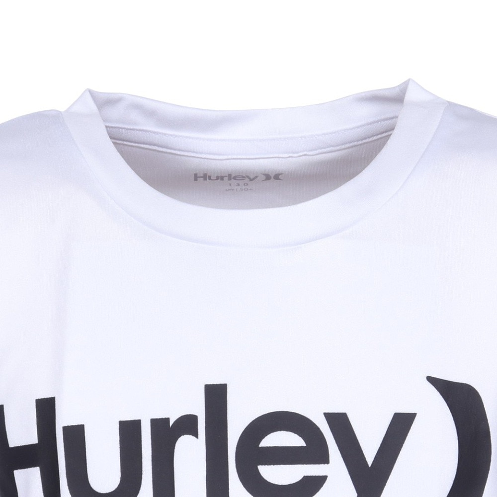ハーレー（HURLEY）（キッズ）ジュニア ラッシュガード 半袖 ONE AND ONLY Tシャツ BRG2331001-WHT