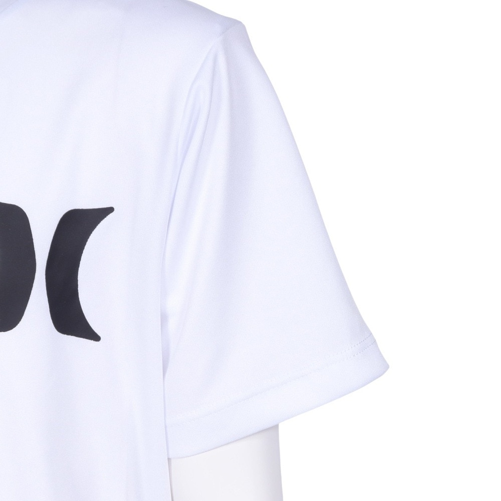 ハーレー（HURLEY）（キッズ）ジュニア ラッシュガード 半袖 ONE AND ONLY Tシャツ BRG2331001-WHT