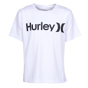 (キッズ)ジュニア ラッシュガード 半袖 ONE AND ONLY Tシャツ BRG2331001-WHT