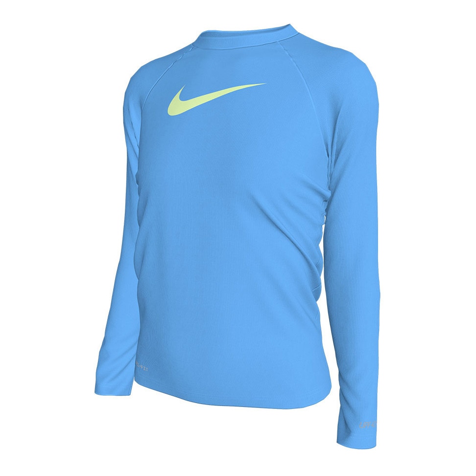 ナイキ（NIKE）（キッズ）ラッシュガード ガールズ ソリッド 長袖 ハイドロガード NESSD743-N438