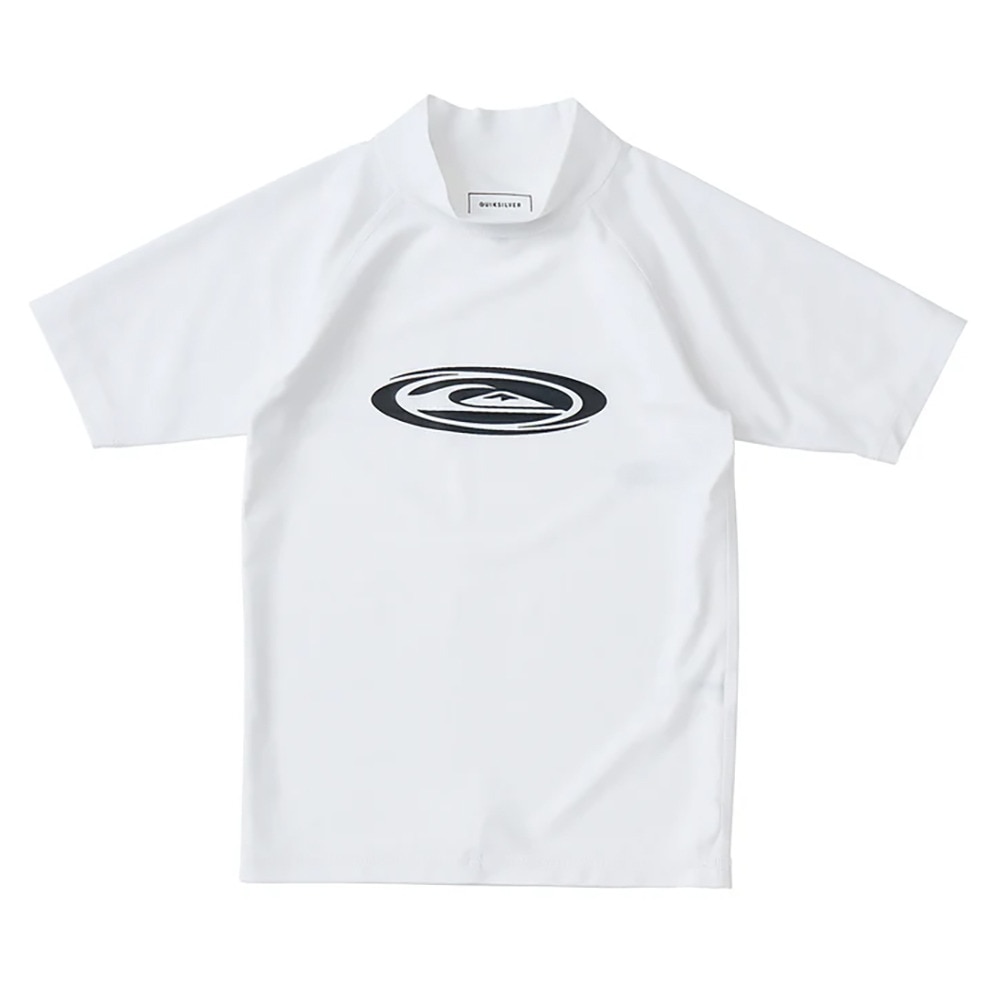 クイックシルバー（Quiksilver）（キッズ）ジュニア ラッシュガード 半袖 TWISTED SR YOUTH ラッシュガード 25SPKLY251004WHT