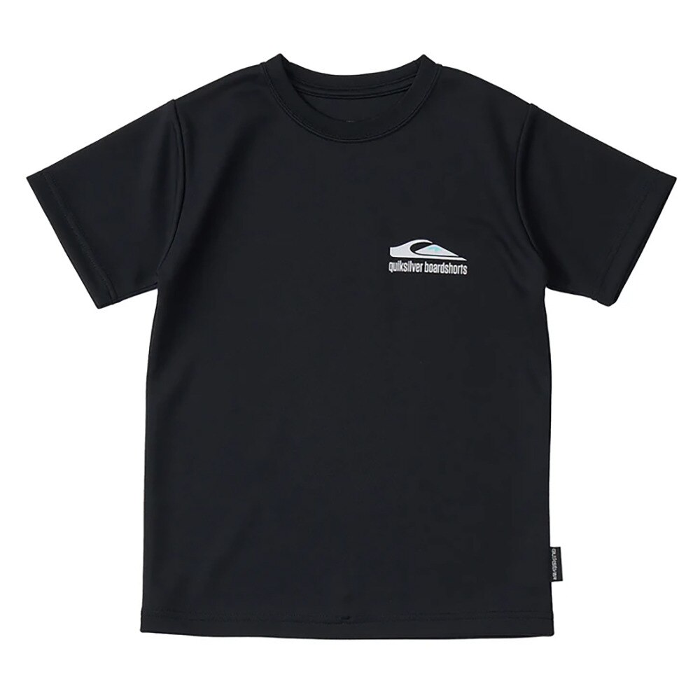 クイックシルバー（Quiksilver）（キッズ）ジュニア ラッシュガード 半袖 QUIK DROP ショートスリーブ YOUTH サーフTシャツ ラッシュガード 25SPKLY251009BLK