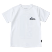 (キッズ)ジュニア ラッシュガード 半袖 QUIK DROP ショートスリーブ YOUTH サーフTシャツ ラッシュガード 25SPKLY251009WHT