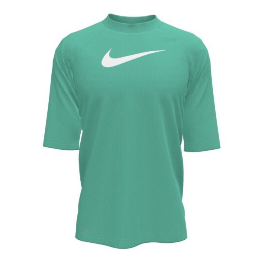 ナイキ（NIKE）（キッズ）ラッシュガード 半袖 ボーイズ ソリッド半袖ハイドロガード NESSD828-N468