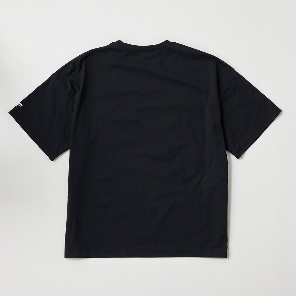 リーボック（REEBOK）（キッズ）ジュニア ラッシュガード 半袖 冷感クロスメッシュラッシュ Tシャツ 126251 -BK
