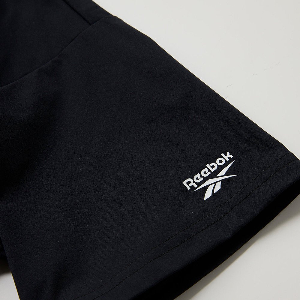 リーボック（REEBOK）（キッズ）ジュニア ラッシュガード 半袖 冷感クロスメッシュラッシュ Tシャツ 126251 -BK