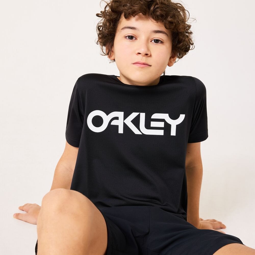オークリー（OAKLEY）（キッズ）ジュニア ラッシュガード 半袖Tシャツ FOA408826-021