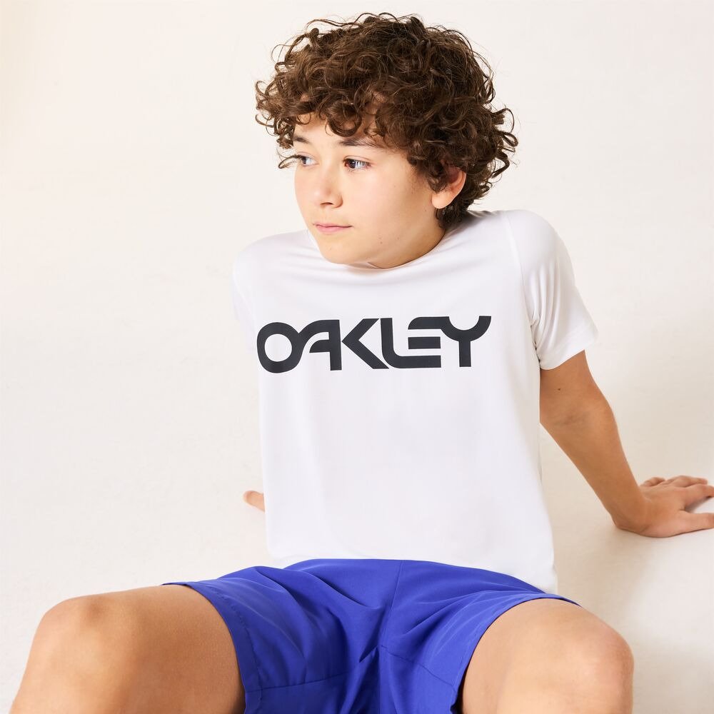 オークリー（OAKLEY）（キッズ）ジュニア ラッシュガード 半袖Tシャツ FOA408826-100
