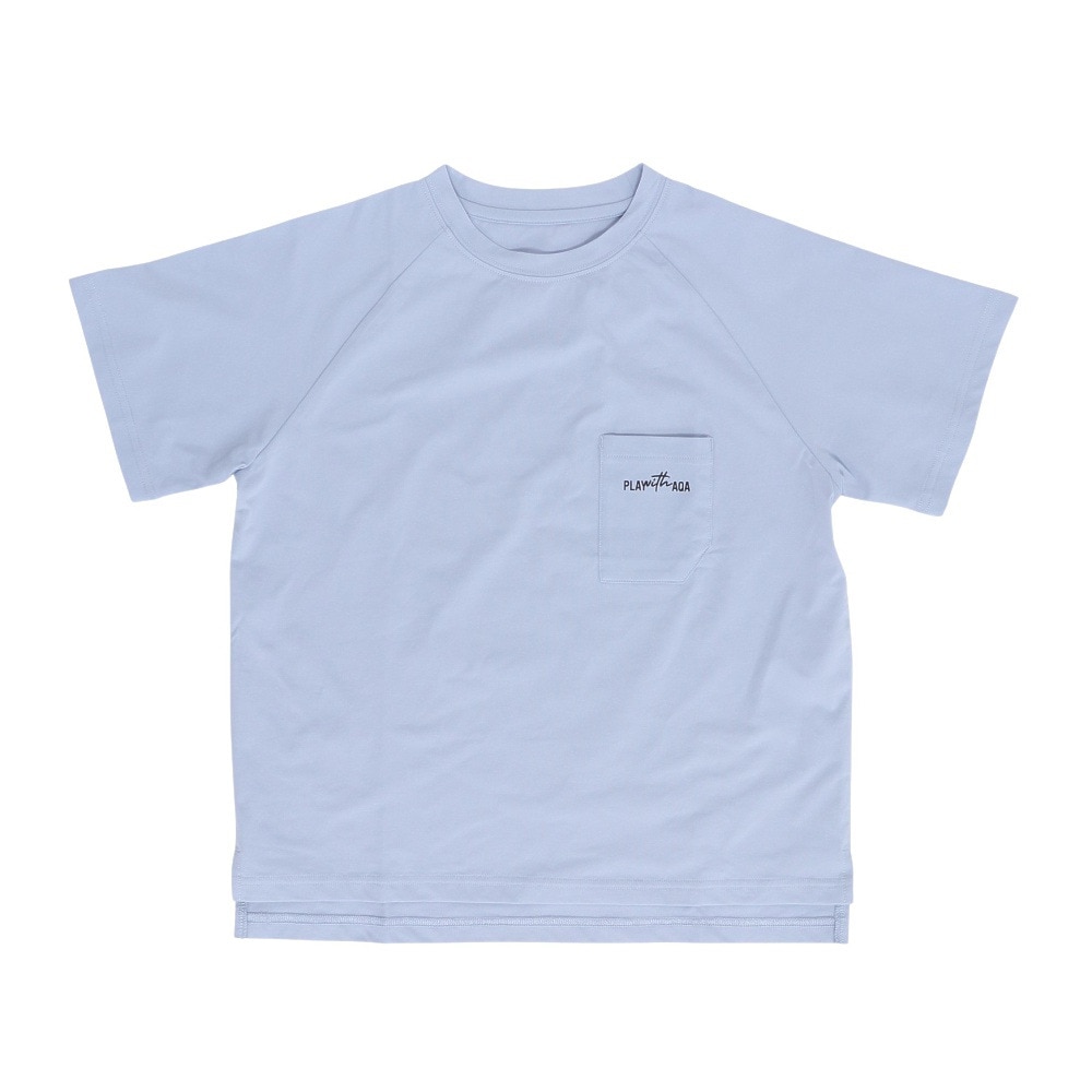 アクア（AQA）（キッズ）ジュニア ラッシュガード 半袖 遮熱Tシャツ KW-4682シャネツTJRBU140