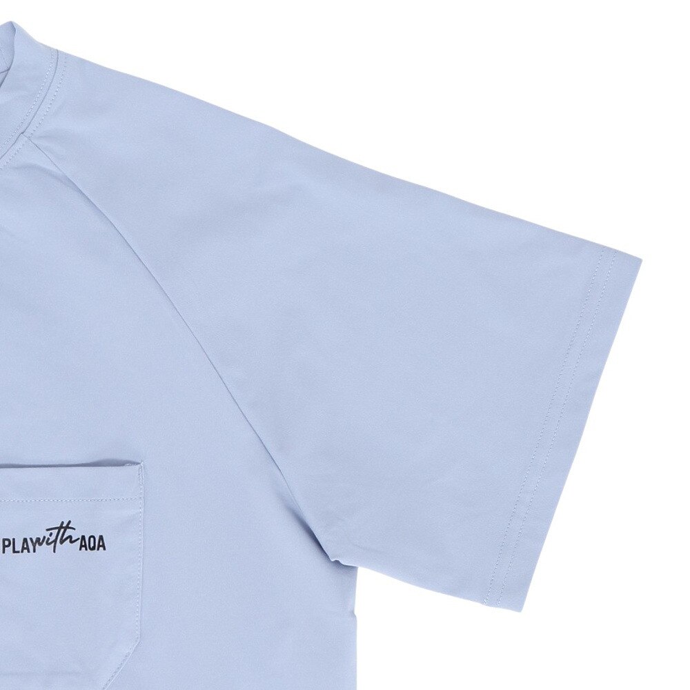 アクア（AQA）（キッズ）ジュニア ラッシュガード 半袖 遮熱Tシャツ KW-4682シャネツTJRBU150
