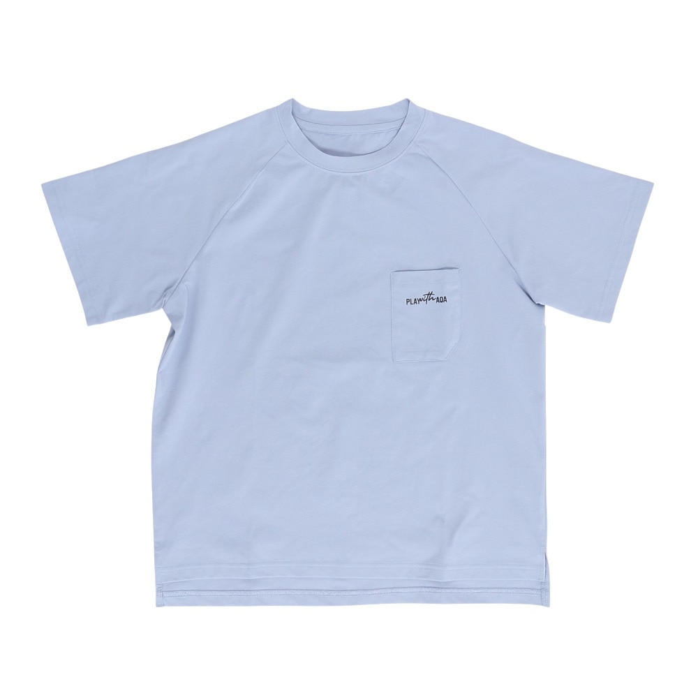 アクア（AQA）（キッズ）ジュニア ラッシュガード 半袖 遮熱Tシャツ KW-4682シャネツTJRBU150