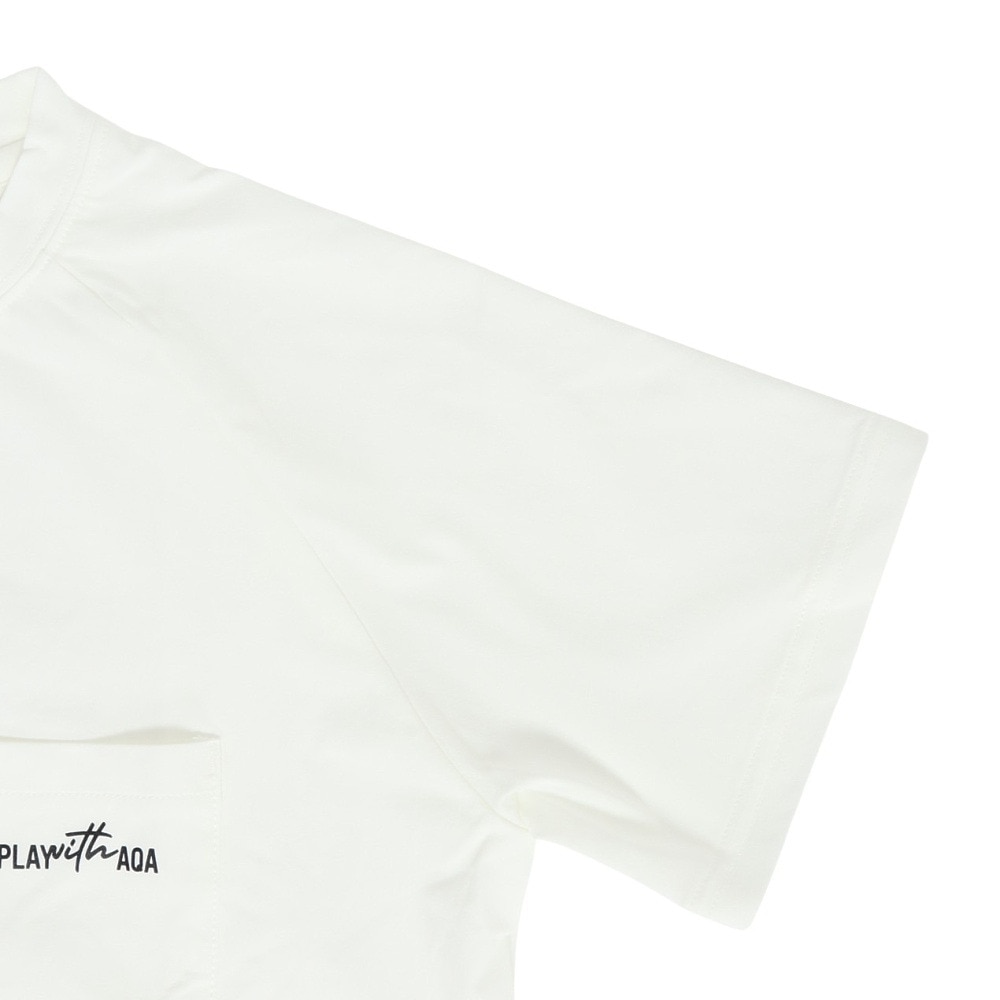 アクア（AQA）（キッズ）ジュニア ラッシュガード 半袖 遮熱Tシャツ KW-4682シャネツTJRWT130