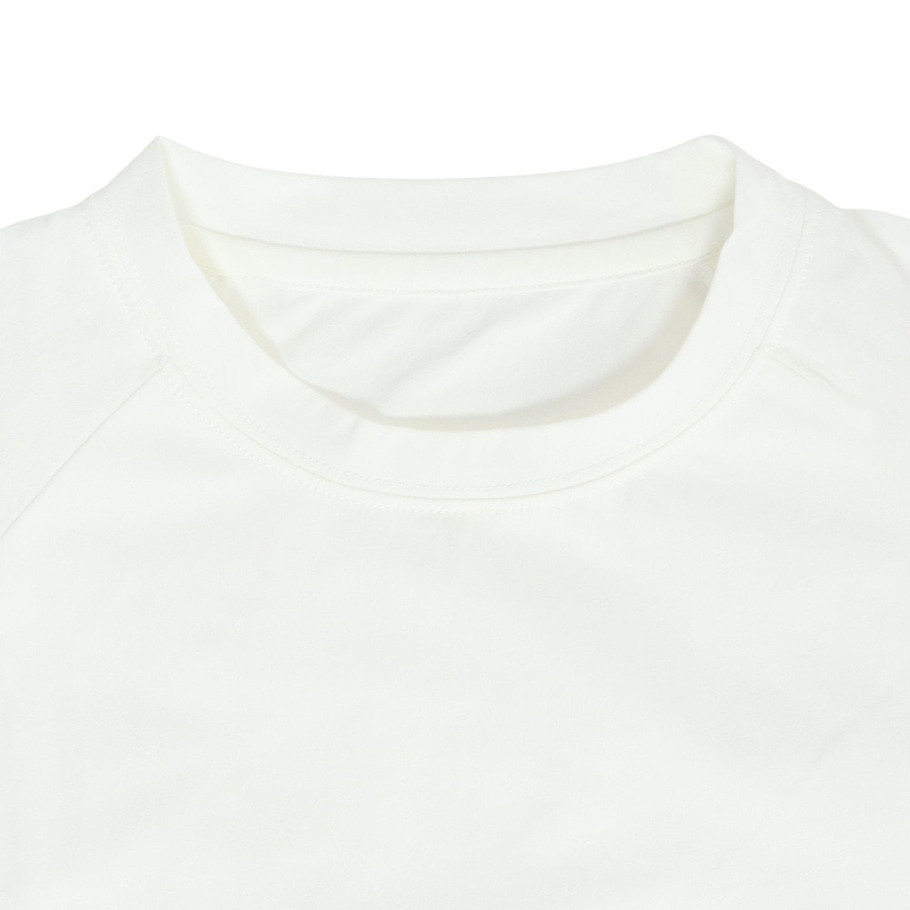 アクア（AQA）（キッズ）ジュニア ラッシュガード 半袖 遮熱ラッシュTシャツ KW-4682 WT