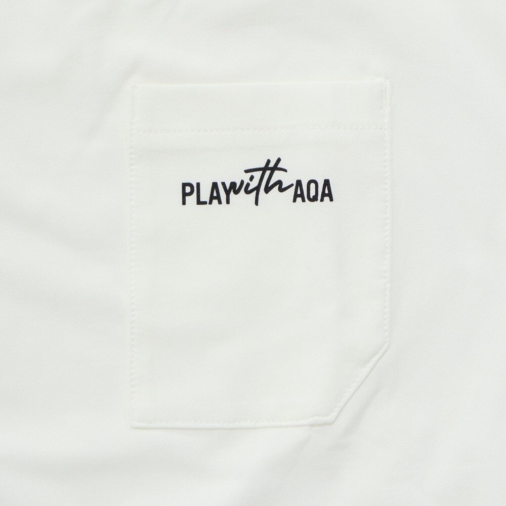 アクア（AQA）（キッズ）ジュニア ラッシュガード 半袖 遮熱Tシャツ KW-4682シャネツTJRWT160