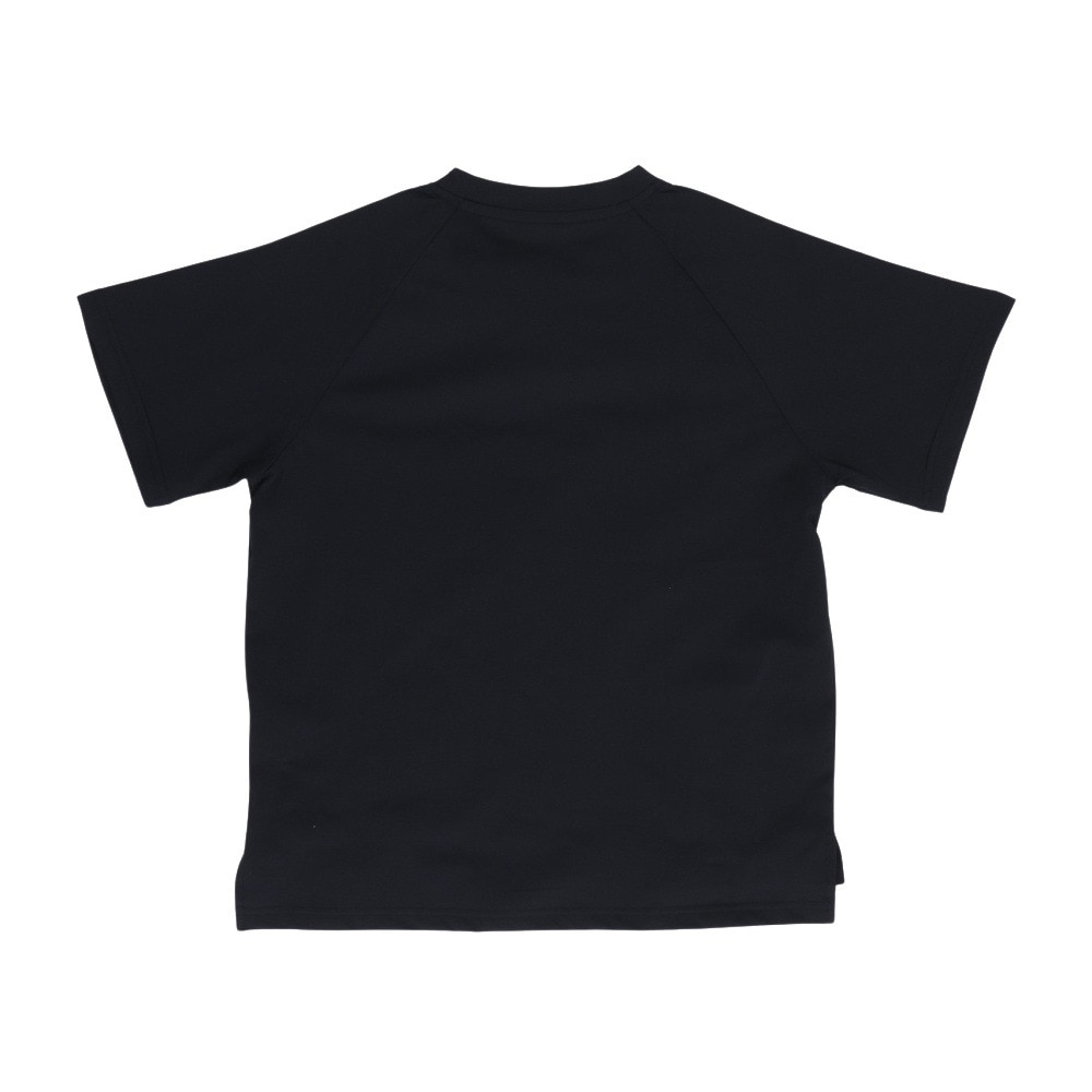 アクア（AQA）（キッズ）ジュニア 半袖 遮熱ラッシュTシャツ KW-4682TJRBK140