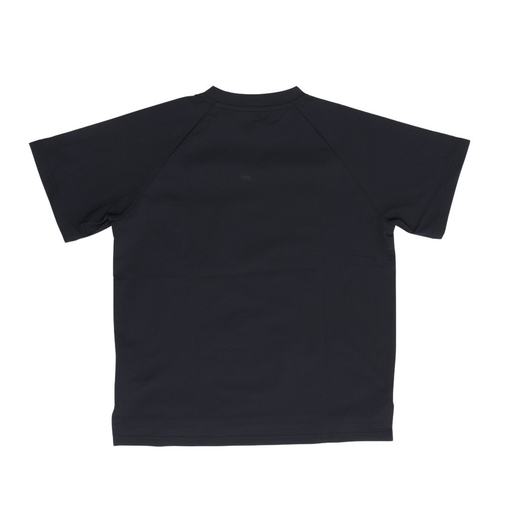 アクア（AQA）（キッズ）ジュニア 半袖 遮熱ラッシュTシャツ KW-4682TJR BK 150