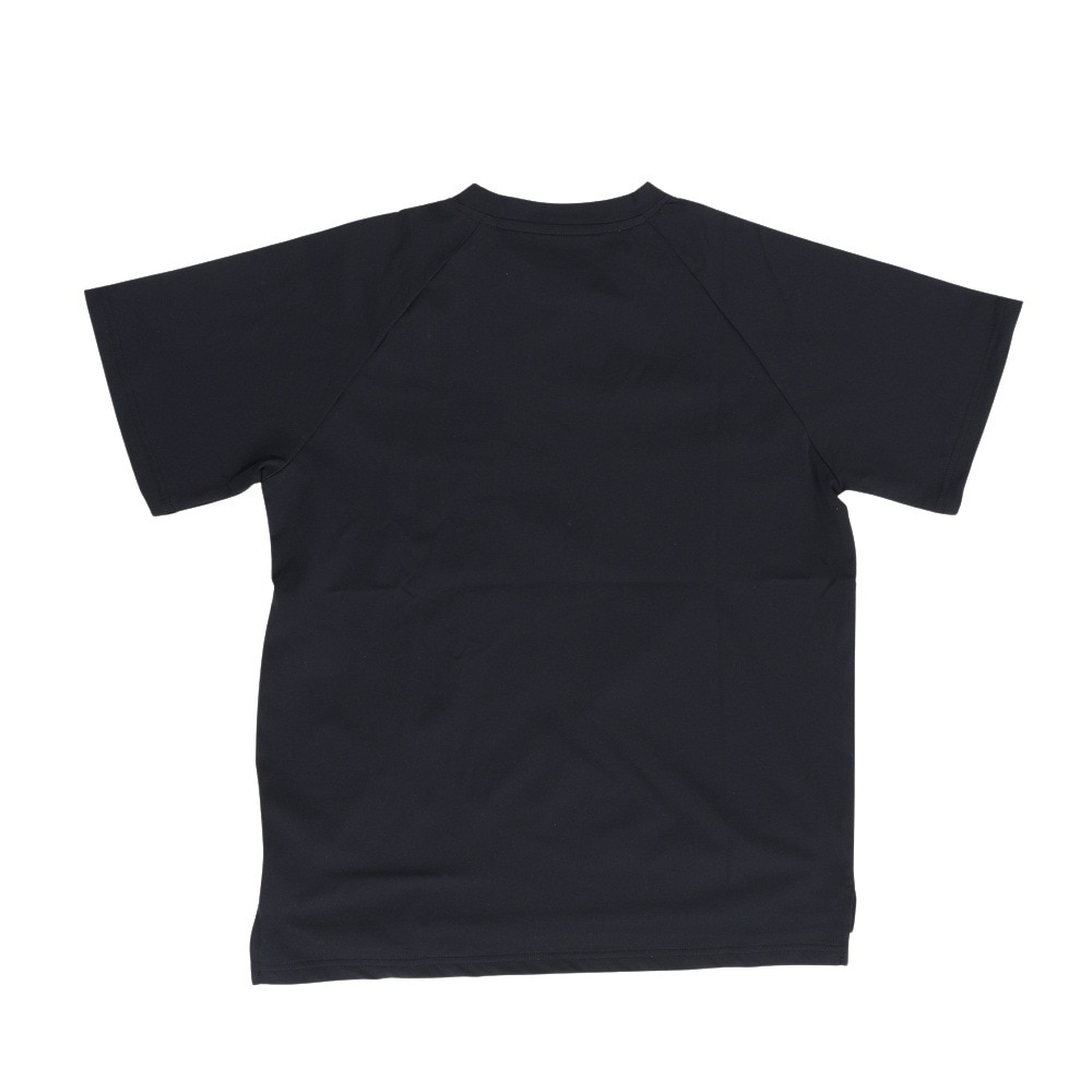 アクア（AQA）（キッズ）ジュニア 半袖 遮熱ラッシュTシャツ KW-4682TJR BK 160