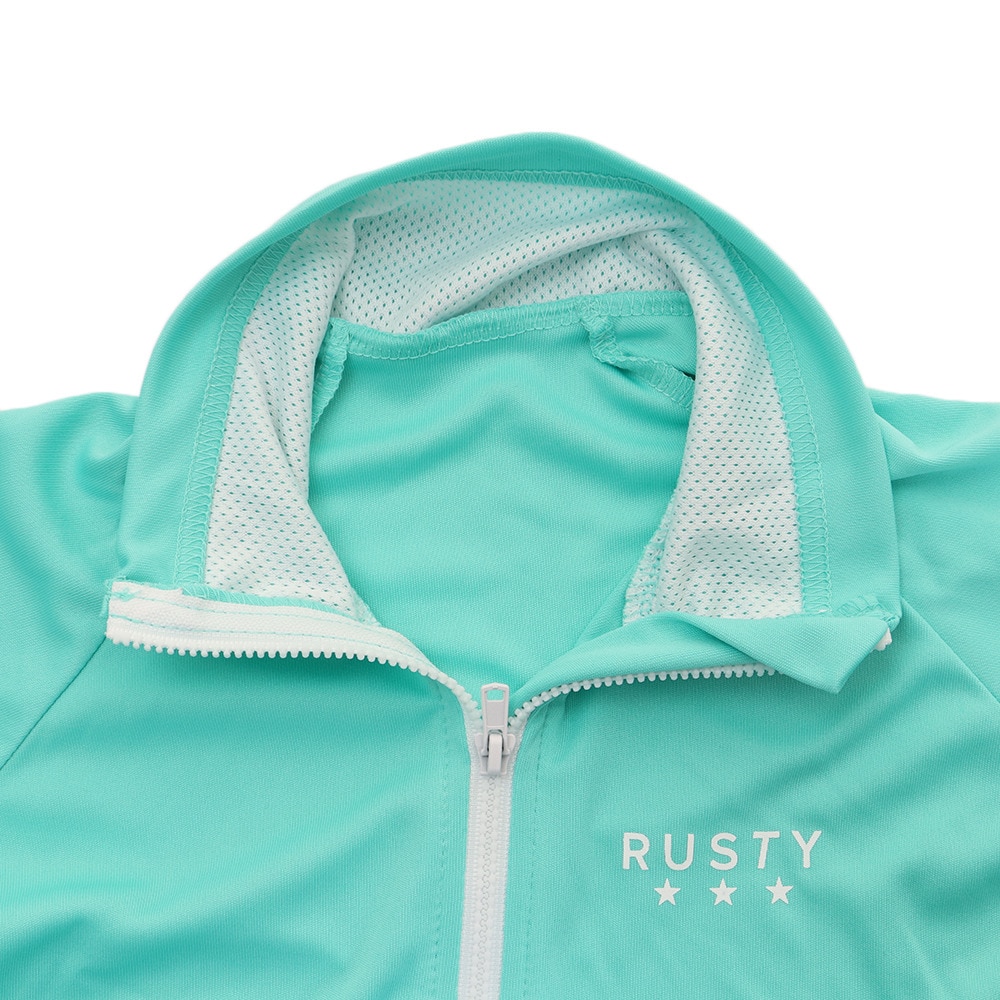ラスティ（RUSTY）（キッズ）キッズ フルジップラッシュガード 969470MNT