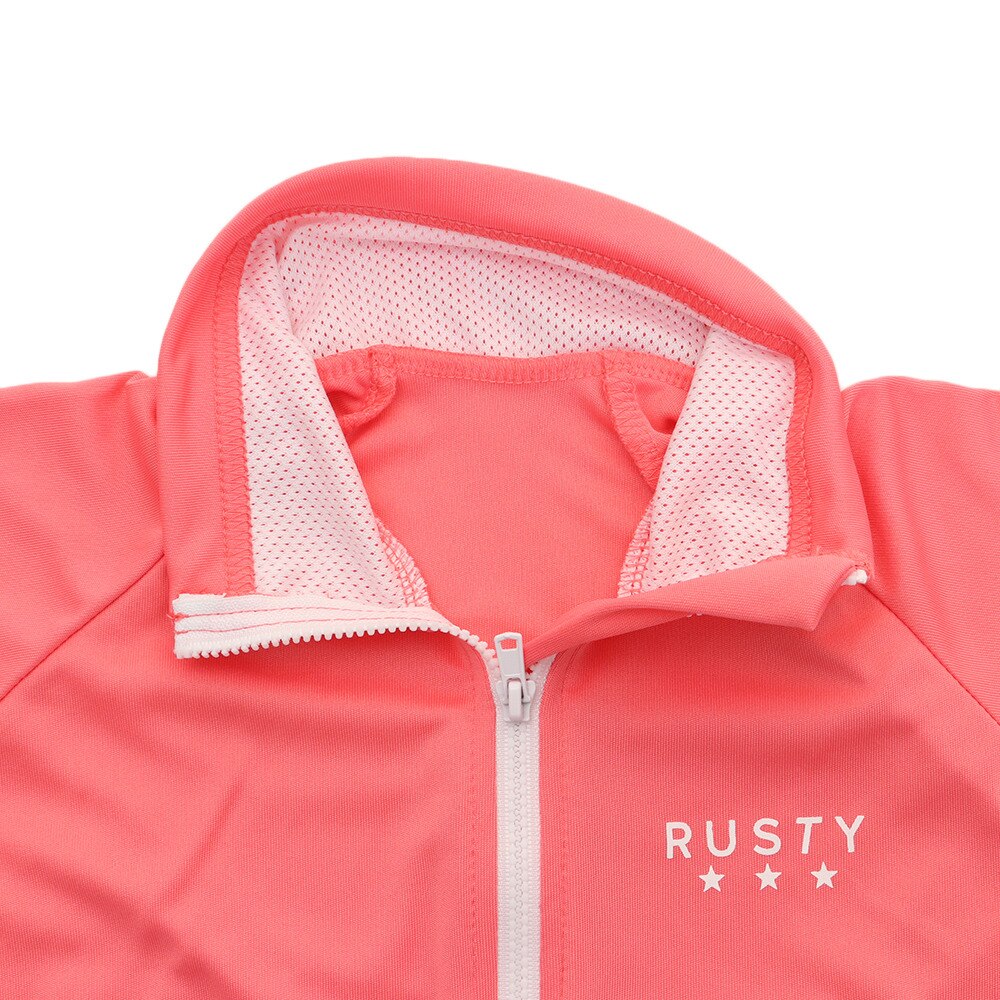 ラスティ（RUSTY）（キッズ）キッズ フルジップラッシュガード 969470PNK