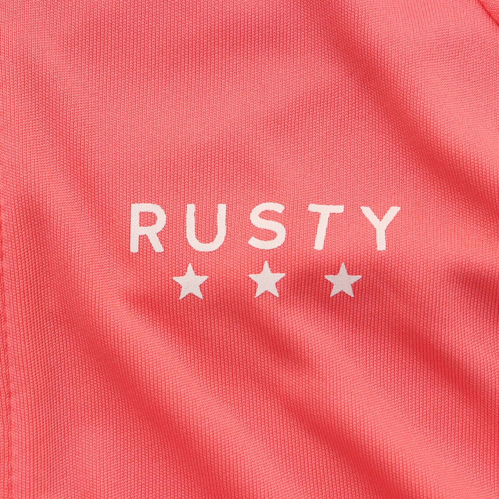 ラスティ（RUSTY）（キッズ）キッズ フルジップラッシュガード 969470PNK