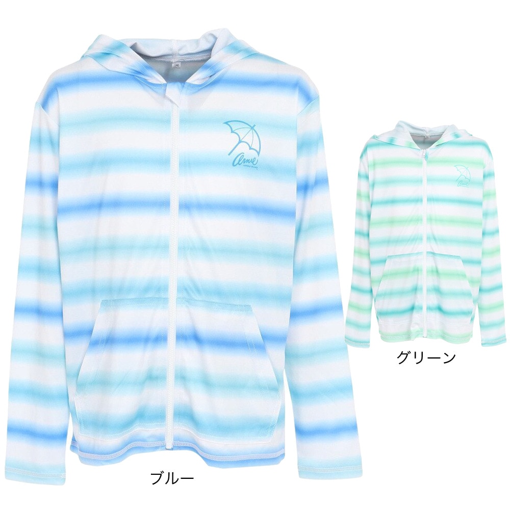 アーノルドパーマー（Arnold Palmer）（キッズ）ジュニア ラッシュガード 長袖 パーカー SGラッシュ 392253-23GRN グリーン