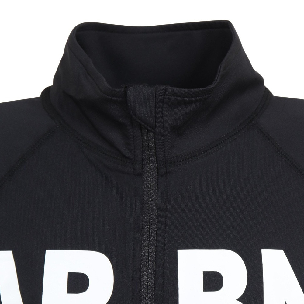 エアボーン（ARBN）（キッズ）ジュニア ラッシュガード 長袖 パーカー AB2023SSK-SWIM001BLK ブラック
