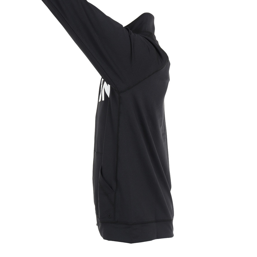 エアボーン（ARBN）（キッズ）ジュニア ラッシュガード 長袖 パーカー AB2023SSK-SWIM001BLK ブラック