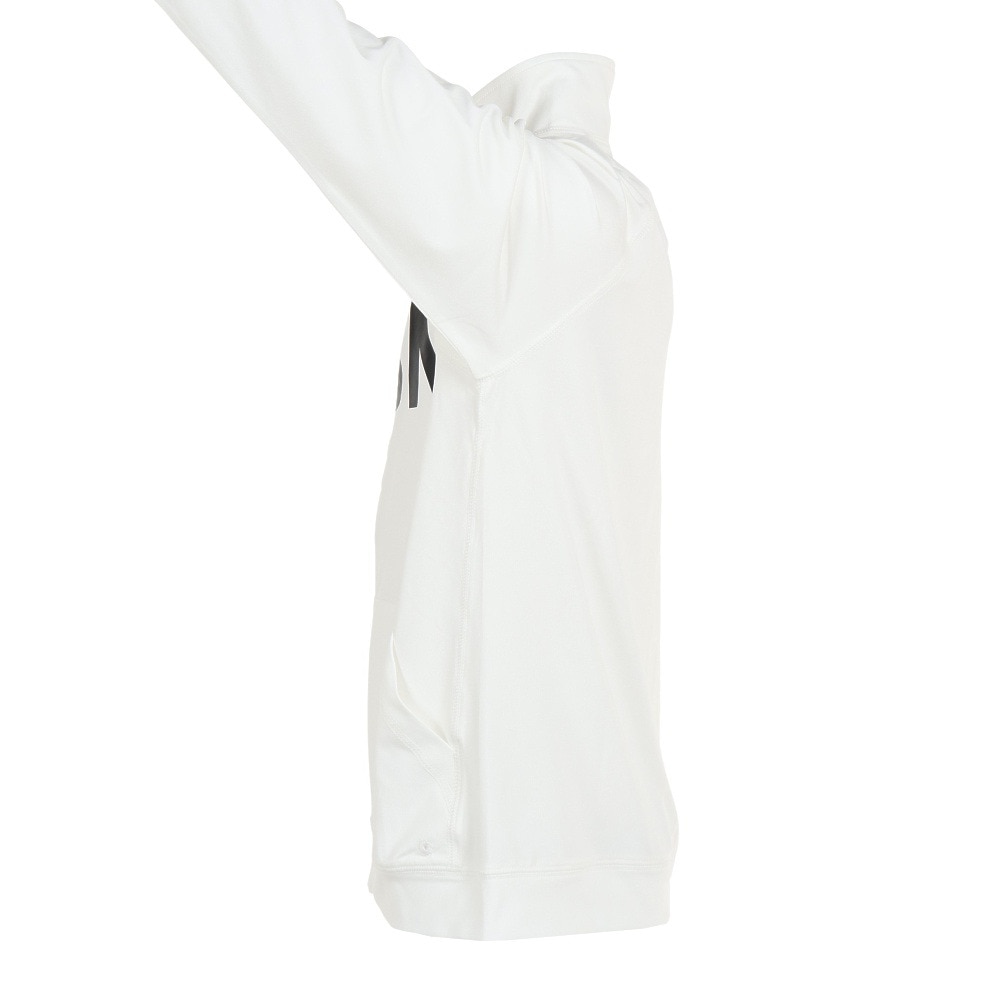 エアボーン（ARBN）（キッズ）ジュニア ラッシュガード 長袖 パーカー AB2023SSK-SWIM001WHT ホワイト