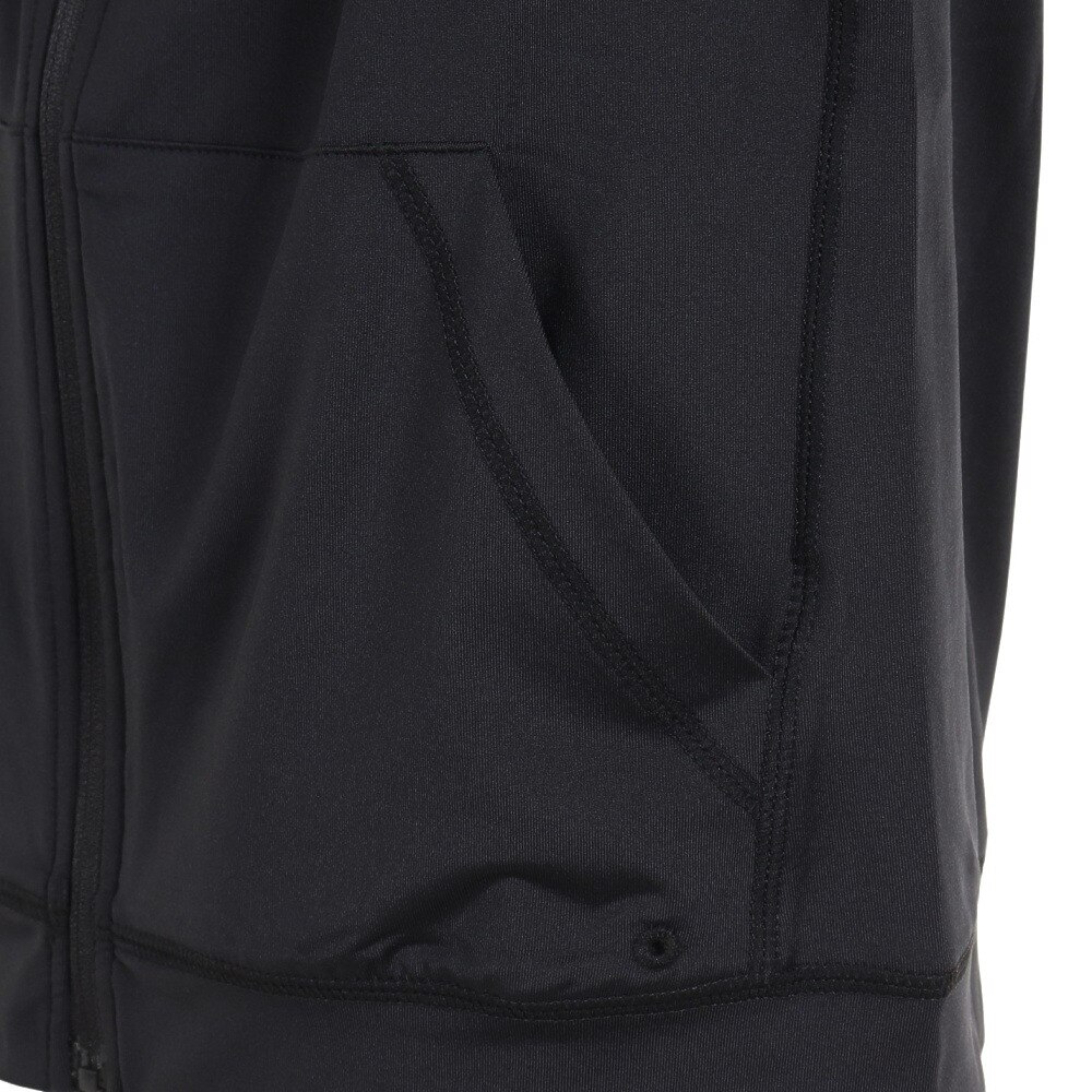 エアボーン（ARBN）（キッズ）ジュニア ラッシュガード 長袖 パーカー AB2023SSK-SWIM002BLK ブラック