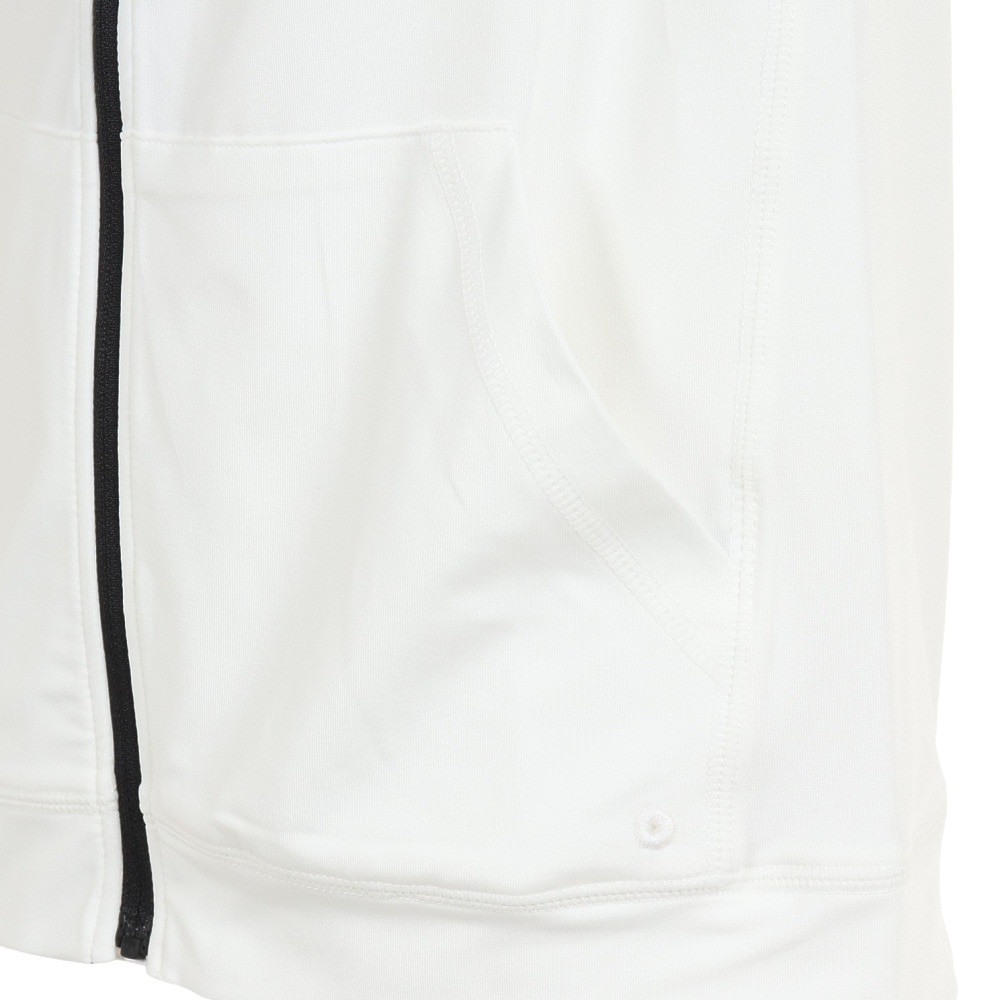エアボーン（ARBN）（キッズ）ジュニア ラッシュガード 長袖 パーカー AB2023SSK-SWIM002WHT ホワイト