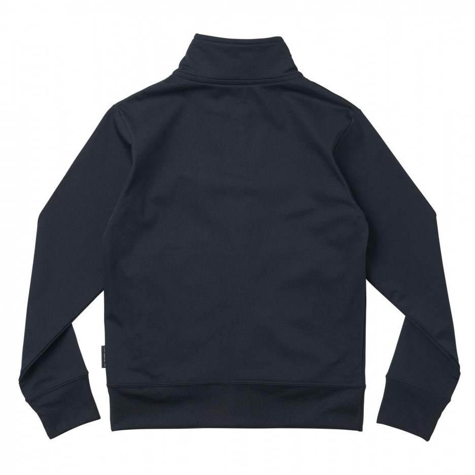 クイックシルバー（Quiksilver）（キッズ）ジュニア 子供用 ラッシュガード 長袖 ジップ UVカット 速乾 M&W ZIP STAND YOUTH 24SP KLY241032 BLK