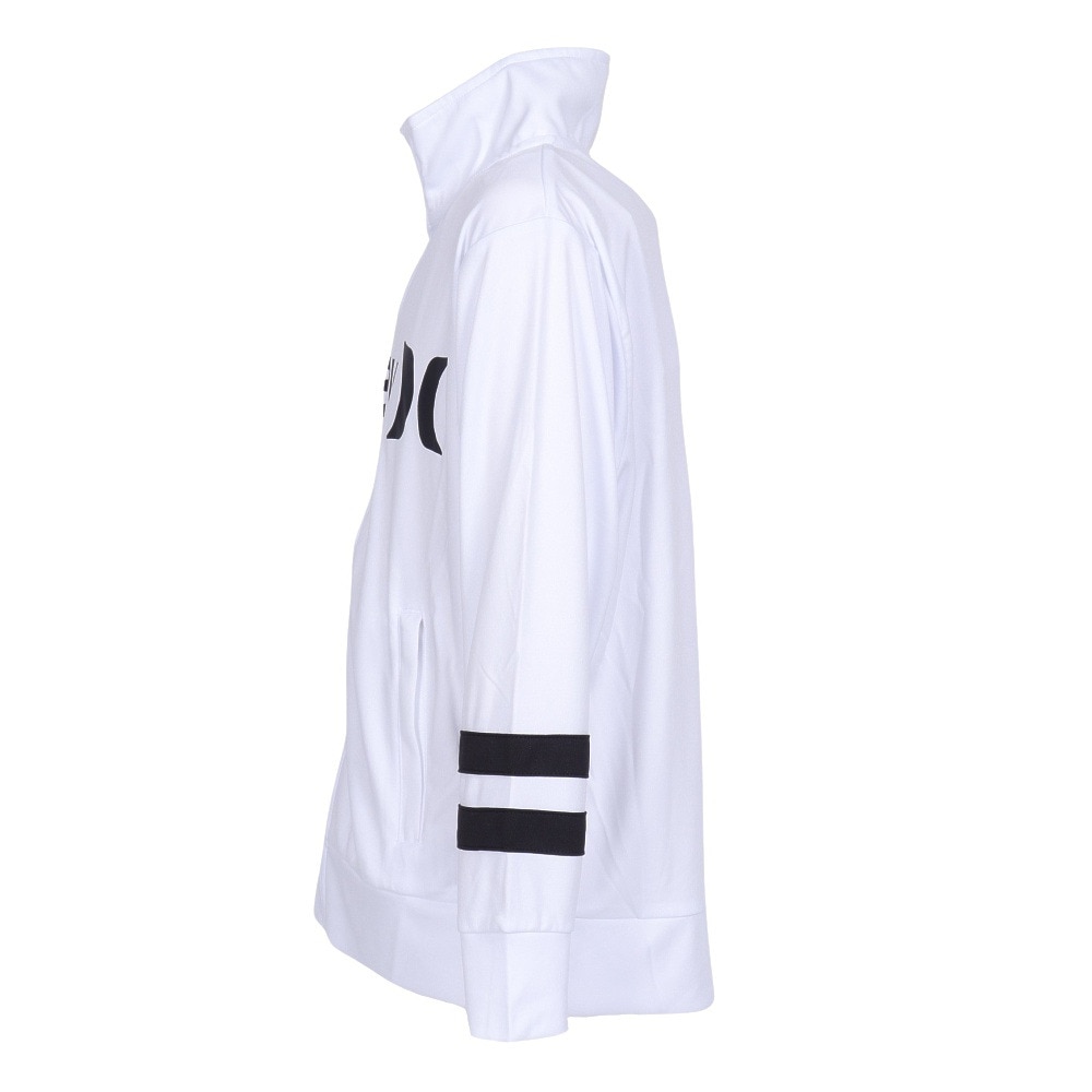 ハーレー（HURLEY）（キッズ）ジュニア ラッシュガード ボーイズ 長袖 ONE AND ONLY フルジップ ジャケット BRG2331002-WHT