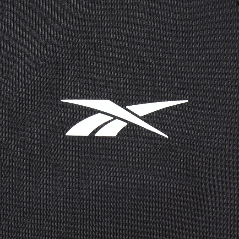 リーボック（REEBOK）（キッズ）長袖フルジップ ラッシュガード 115431 BK