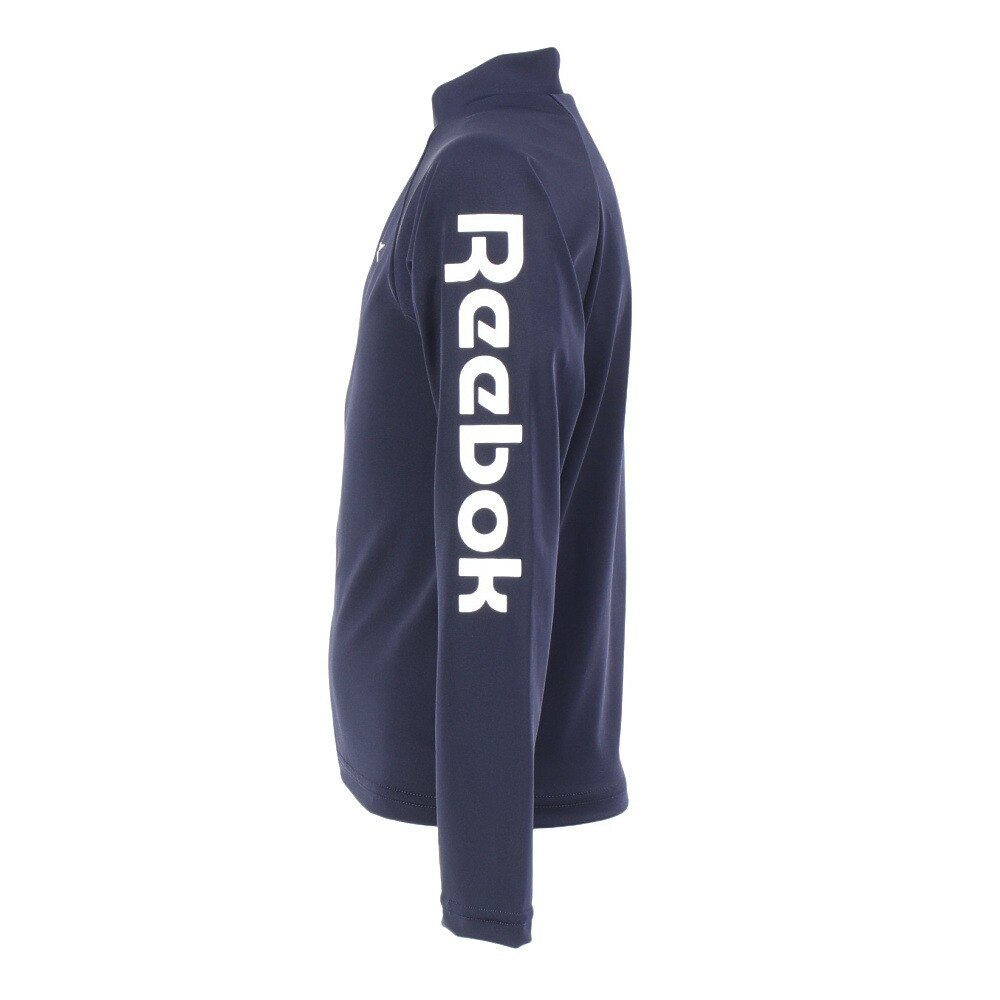 リーボック（REEBOK）（キッズ）長袖フルジップ ラッシュガード 115431 NV