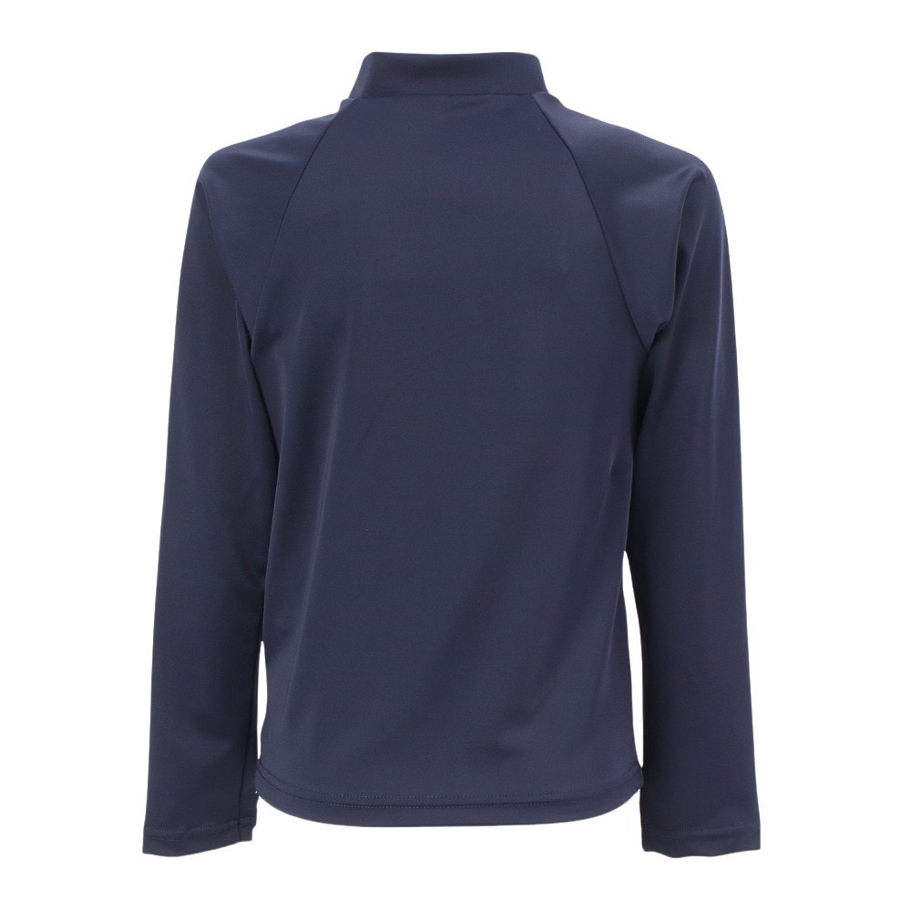 リーボック（REEBOK）（キッズ）長袖フルジップ ラッシュガード 115431 NV