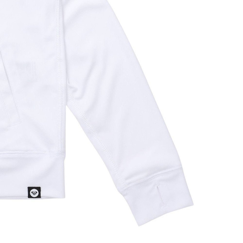 ロキシー（ROXY）（キッズ）ジュニア ラッシュガード 長袖 MINI ARTSY FLORAL LOGO STAND ラッシュガード 25SPTLY251106WHT