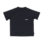 (キッズ)ジュニア 半袖 遮熱ラッシュTシャツ KW-4682TJR BK