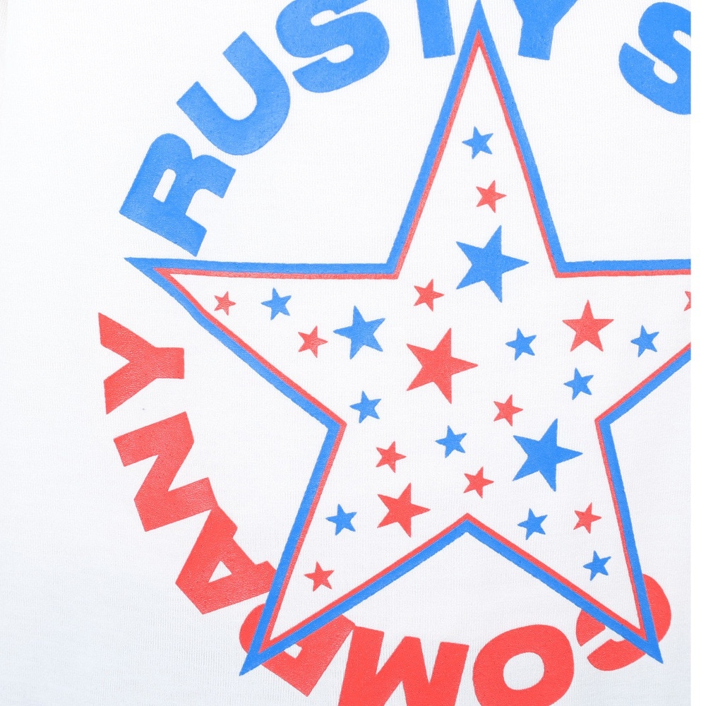 ラスティ（RUSTY）（キッズ）ラッシュガード 半袖 Tシャツ 子供 ジュニア UVカット UPF50+ 水陸両用 969460WHT 130 140 150