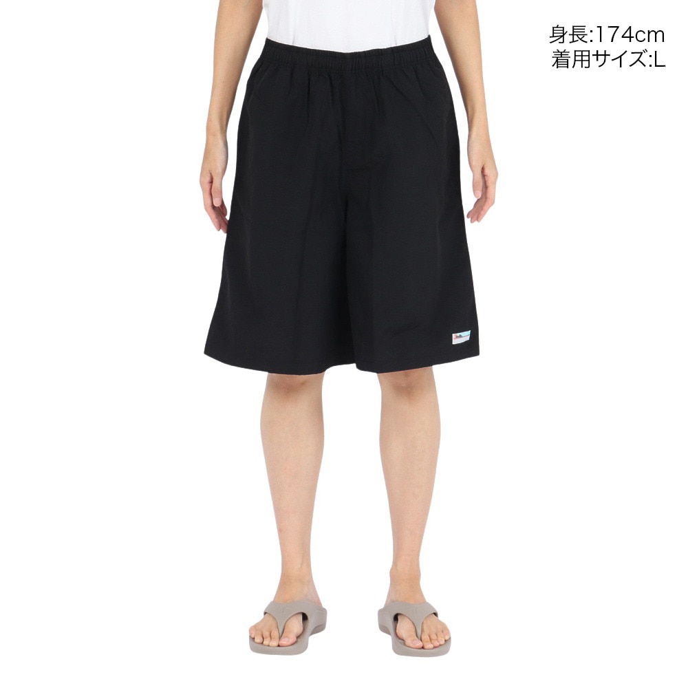 アクア（AQA）（レディース）ロングフレアサーフパンツ Lサイズ KW-4678 BK L