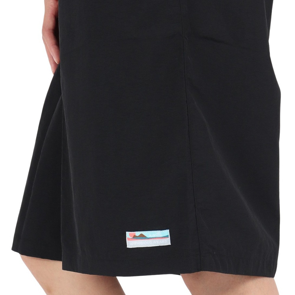 アクア（AQA）（レディース）ロングフレアサーフパンツ Lサイズ KW-4678 BK L
