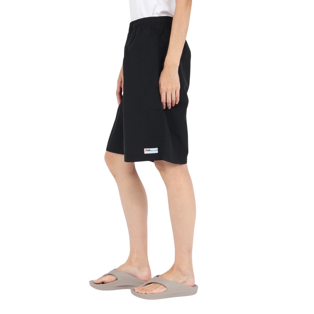 アクア（AQA）（レディース）ロングフレアサーフパンツ Mサイズ KW-4678 BK M