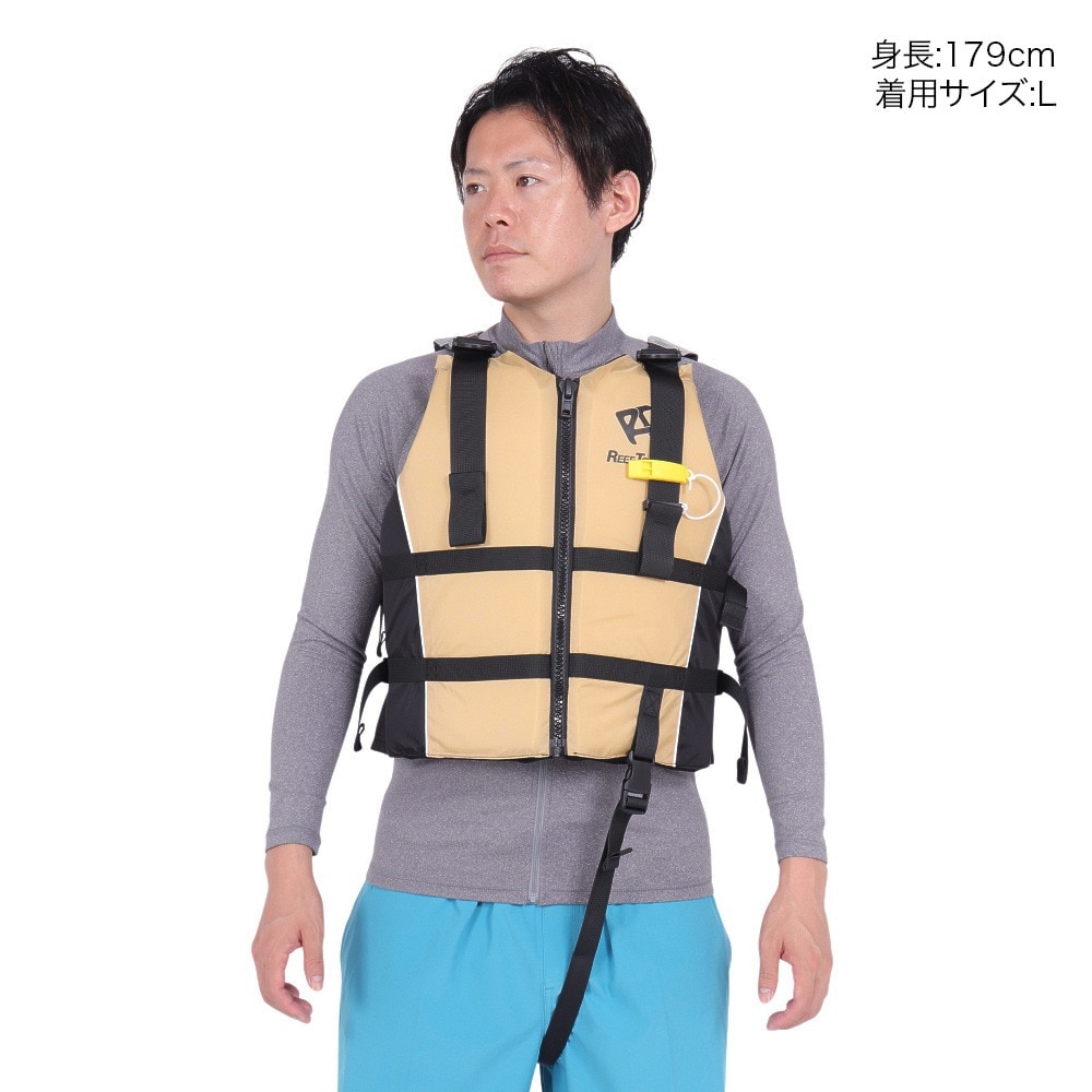 リーフツアラー（REEFTOURER）（メンズ、レディース）男女兼用 シュノーケリングベスト24 RA0412Z TBK ホイッスル付き