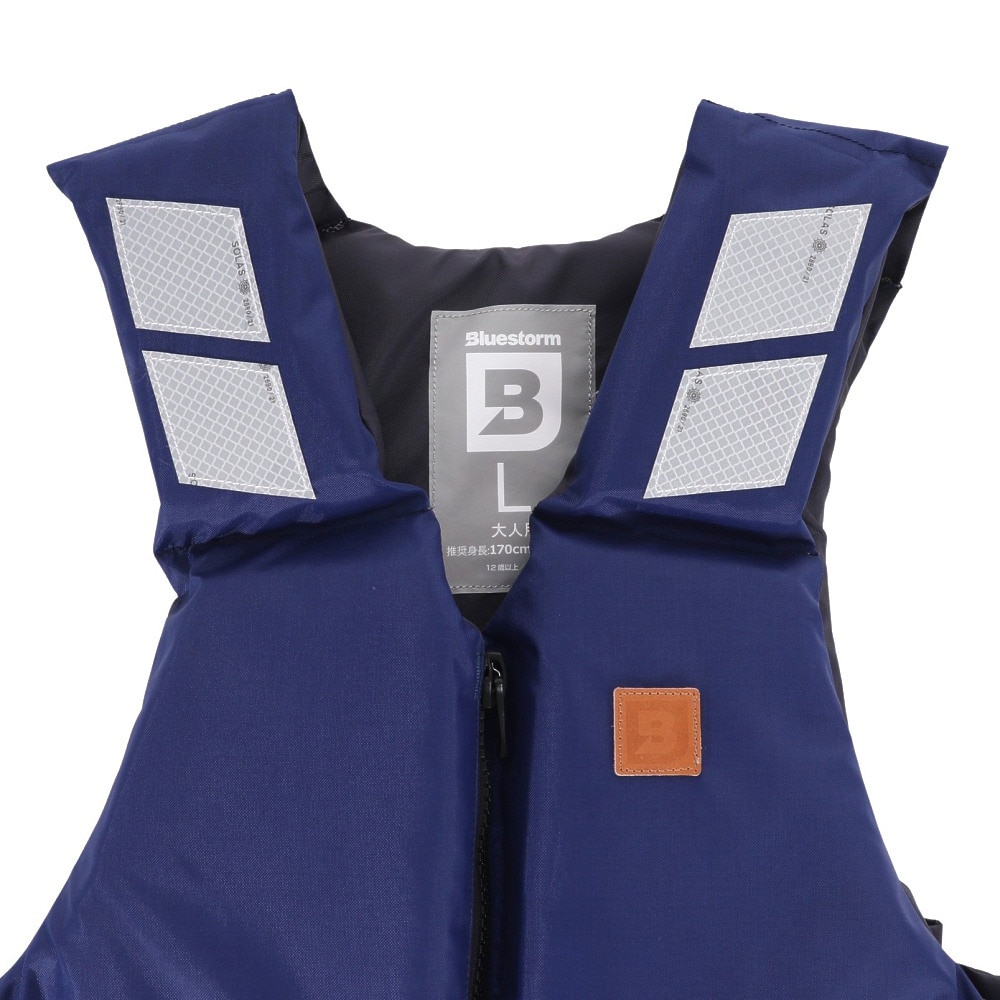 ブルーストーム（Bluestorm）（メンズ、レディース）ライフジャケット トカラウ Lサイズ 大人用 BSJ201ARS-NV-L 国交省認定品