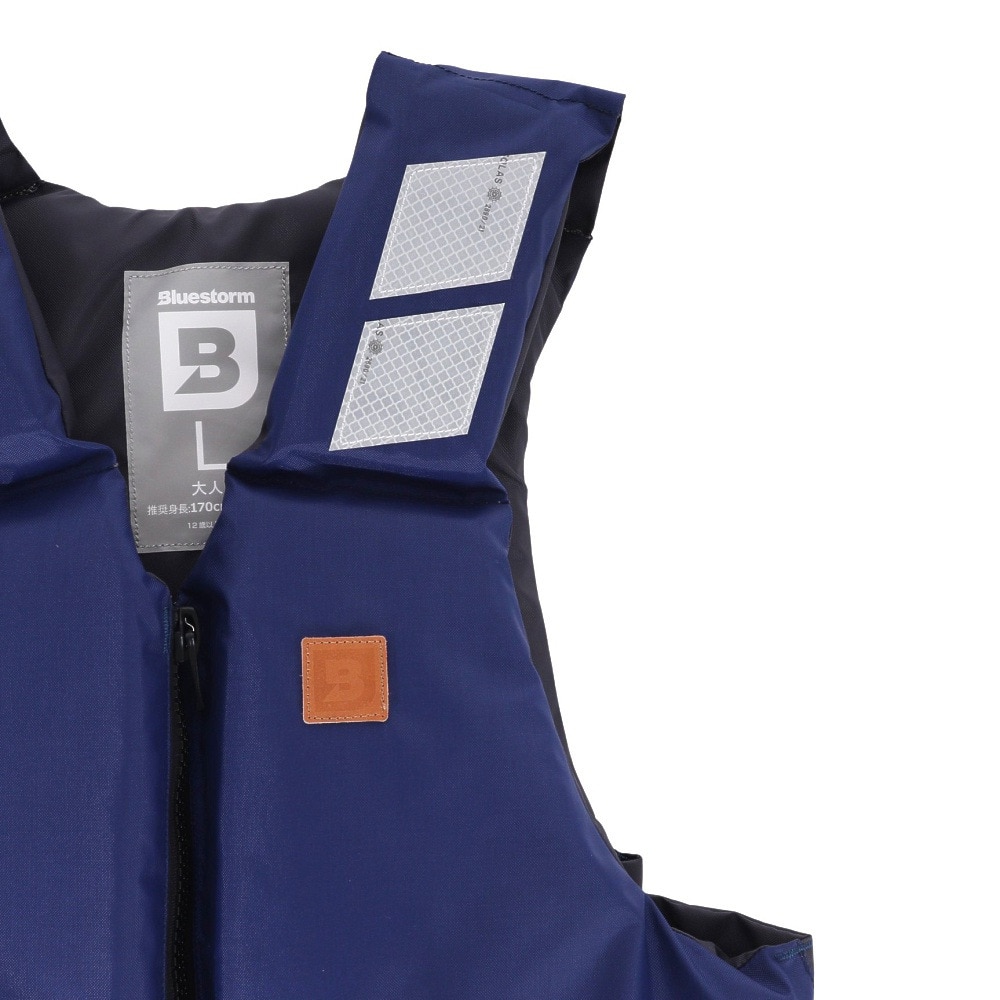 ブルーストーム（Bluestorm）（メンズ、レディース）ライフジャケット トカラウ Lサイズ 大人用 BSJ201ARS-NV-L 国交省認定品