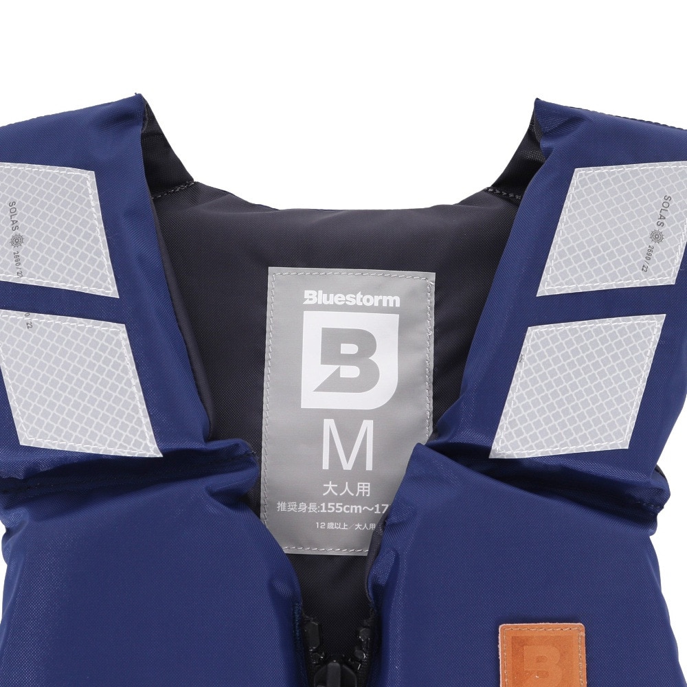 ブルーストーム（Bluestorm）（メンズ、レディース）ライフジャケット トカラウ Mサイズ 大人用 BSJ201ARS-NV-M 国交省認定品