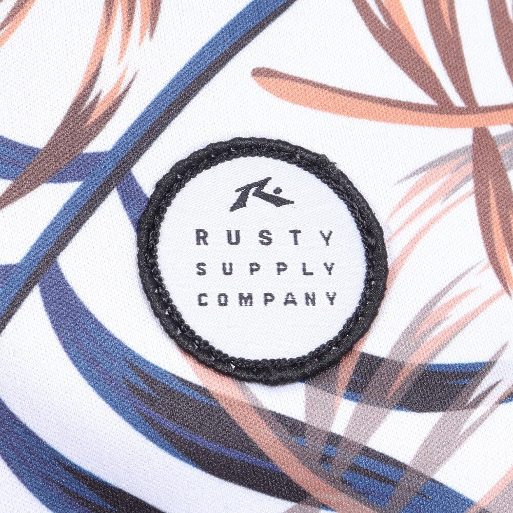 ラスティ（RUSTY）（キッズ）キッズ ライフジャケット 総柄フローティングベスト レジャー用 964930WHT